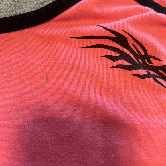 Pink Graphic Crop Top - Picture 5 of 5